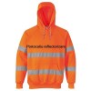 Tricou HI-VIS cu gluga