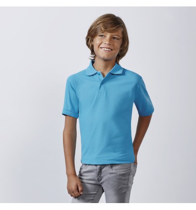 Tricou polo cu mansete 180g PEGASO CHILD