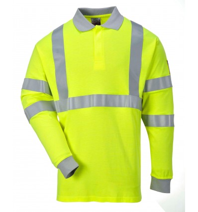 Tricou polo Antistatic Ignifug HI VIS